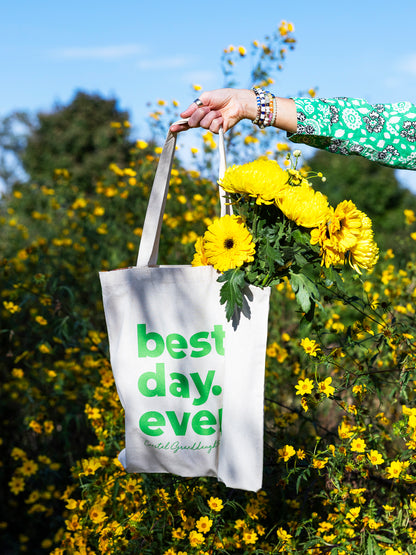 Best Day Ever Tote Bag - Green