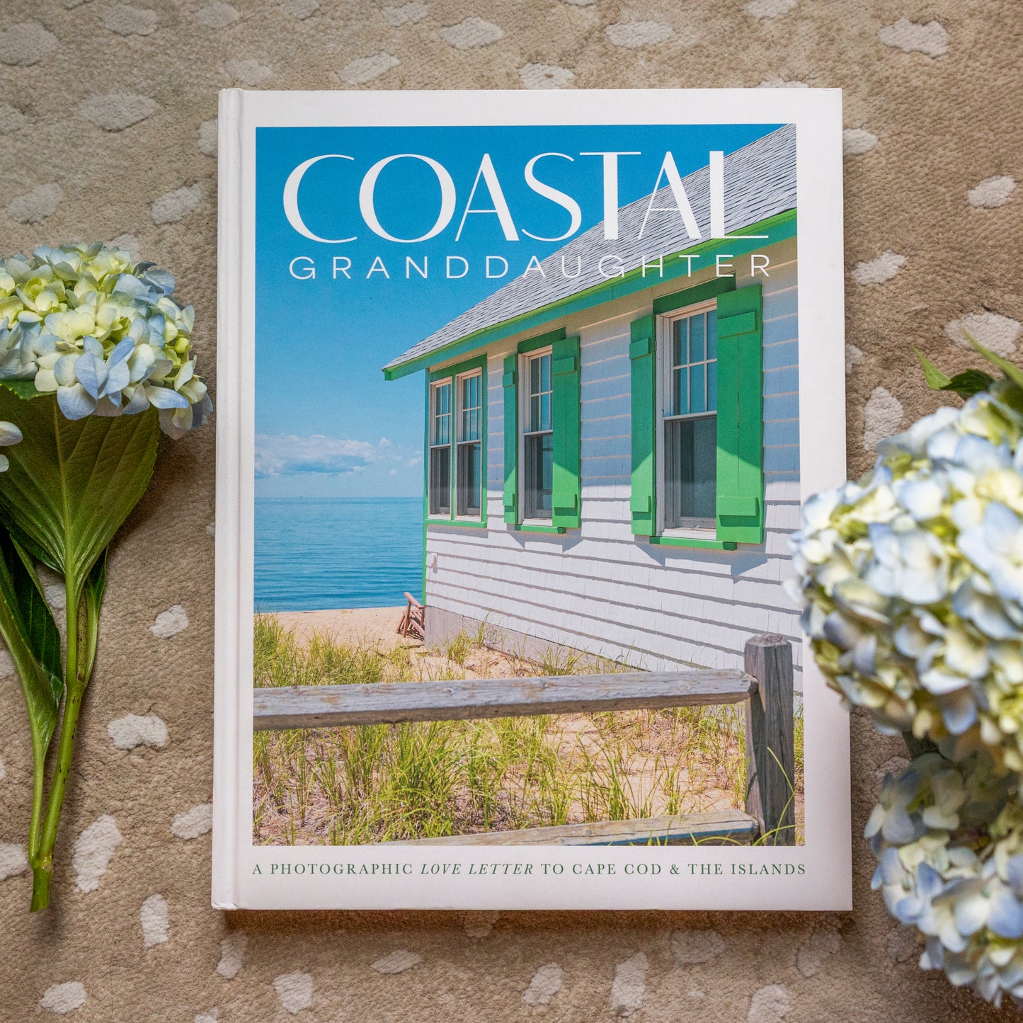 Coastal Granddaughter Cape Cod Coffee Table Book Case (6 Books)