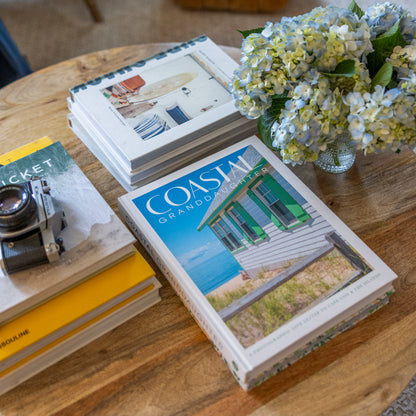 Coastal Granddaughter Cape Cod Coffee Table Book Case (6 Books)